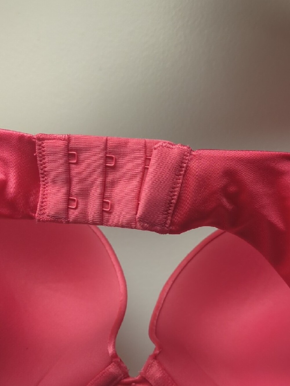 36C Maidenform Smooth Plunge Push up Bra Coral New - Picture 3 of 6